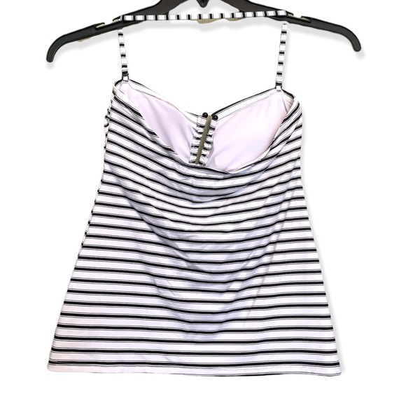 Lauren Ralph Lauren Tankini Swim Top Striped - Picture 3 of 3